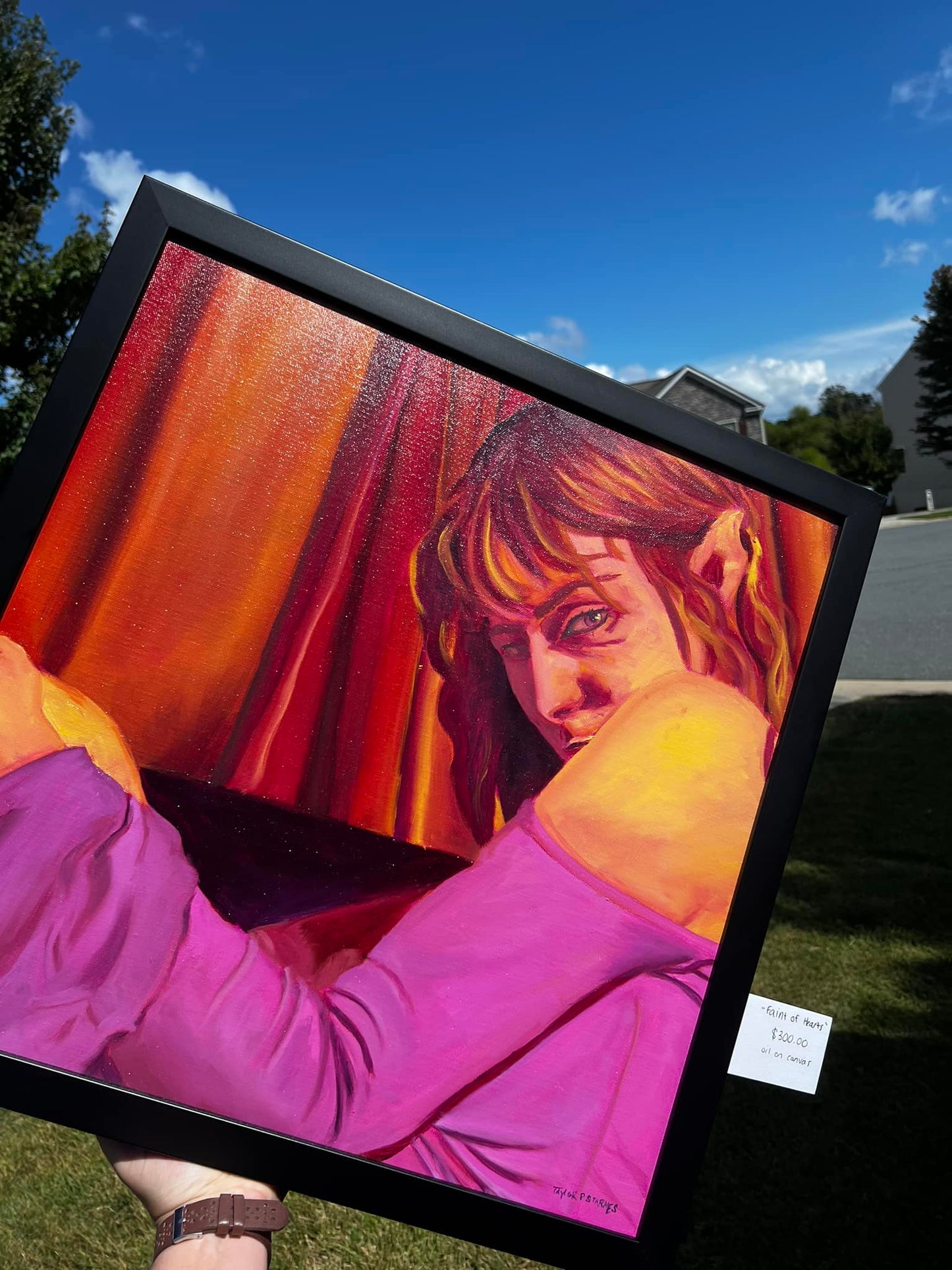 Faint of Hearts - Original Oil Painting