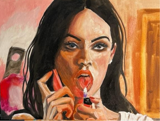 Good For Her - Jennifer’s Body Oil Painting