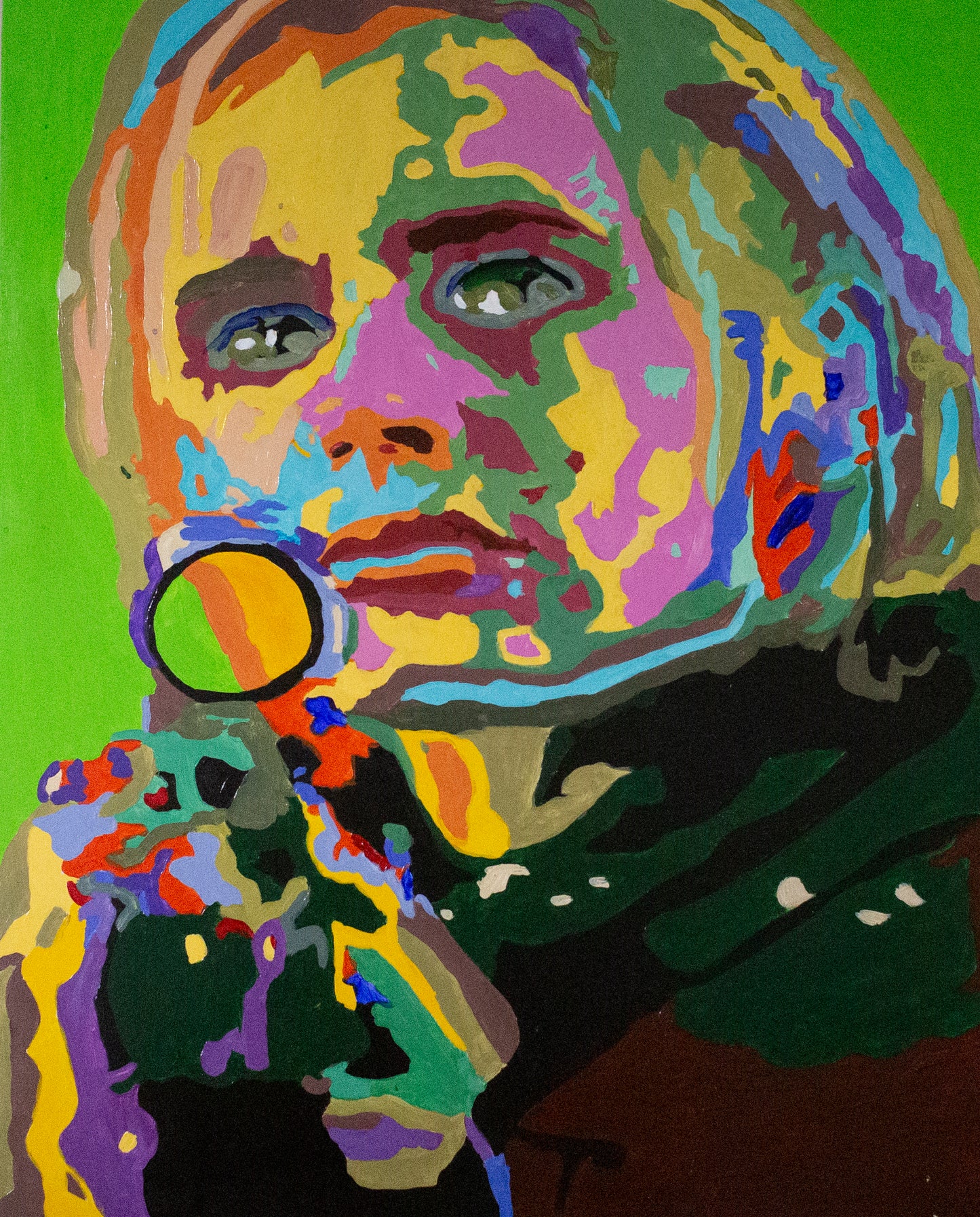 "Charly Baltimore" (Geena Davis) - Original Painting