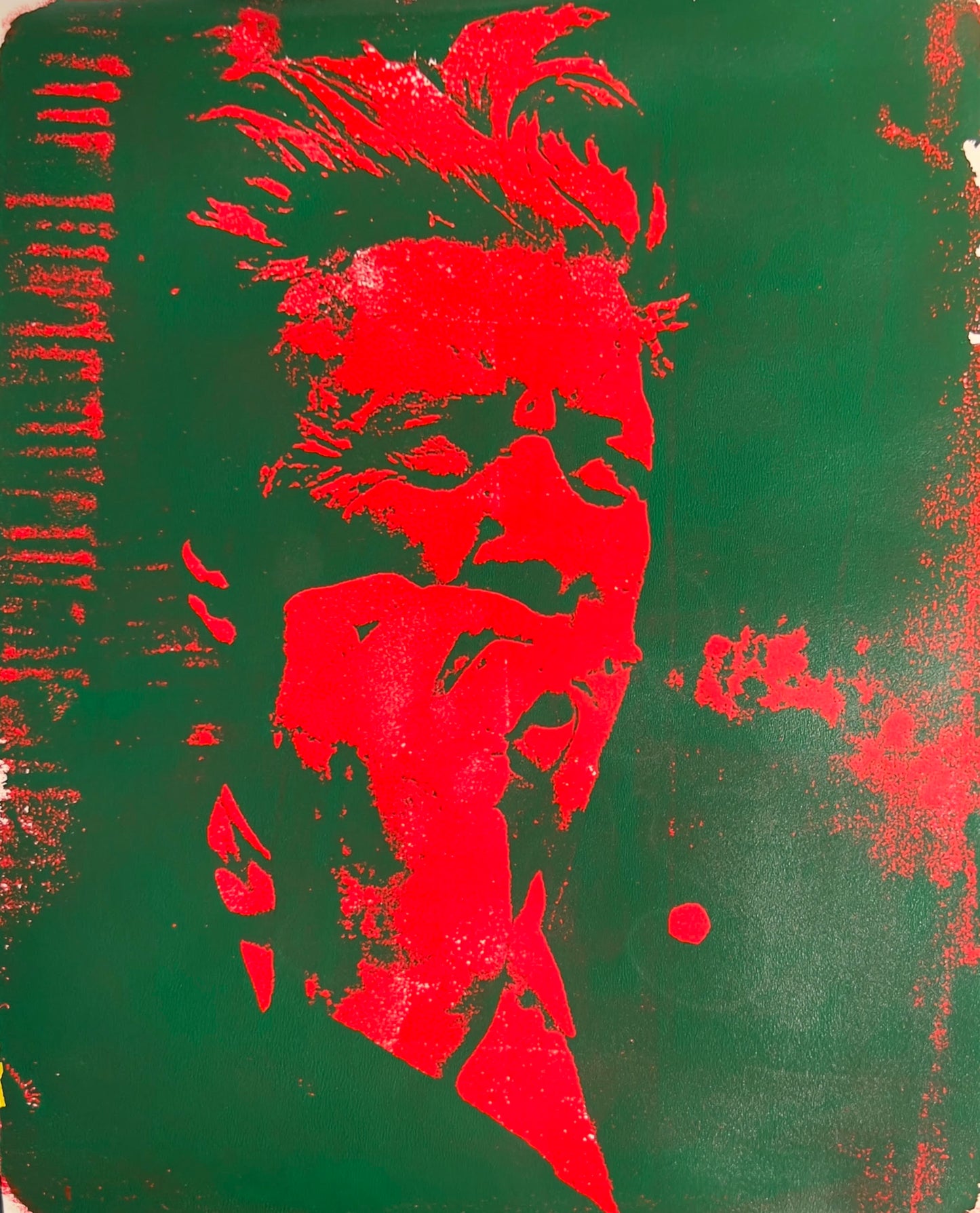 David Lynch Monoprint - 8”x10”